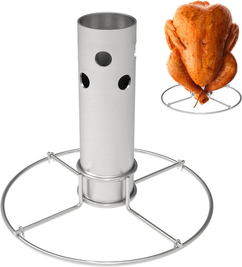 EasiBBQ Turkey Fryer Flavor Infuser Stand for Char-Broil Big Easy Oil-Less, Turkey Chicken Fryer for Deep Fry Pot Grill BBQ, Replacement Part for Char-Broil 4897766R06 - Image 1